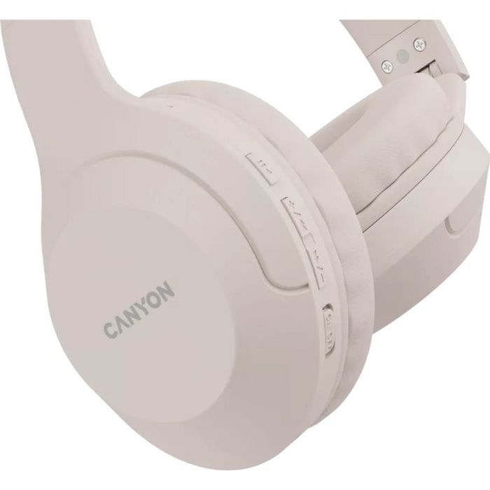 Наушники Canyon BTHS-3 Beige (CNS-CBTHS3BE) изображение 4