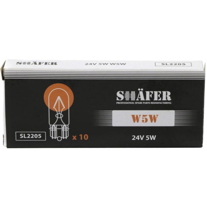 Автолампа SHAFER 24V5WW5W (SL2205) изображение 2