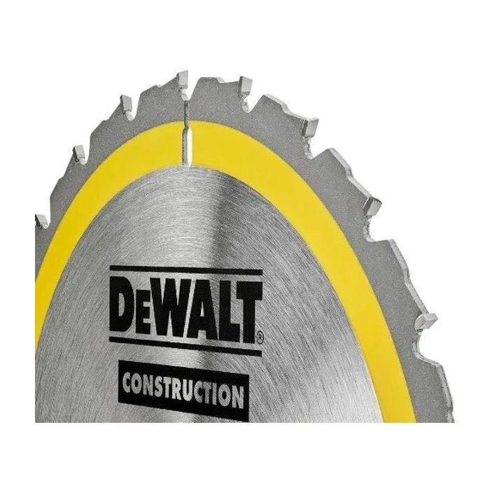 Диск пильный DeWALT CONSTRUCTION 216 х 30 мм, 24z (ATB) - 5 градусов (DT1952) изображение 3