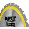 Диск пильний DeWALT CONSTRUCTION 216 х 30 мм, 24z (ATB) - 5 градусів (DT1952) зображення 3