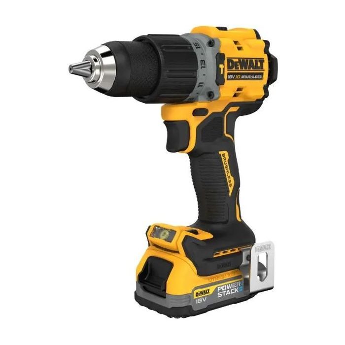 Шуруповерт DeWALT XR Li-Ion PowerStack 90 Нм, 18V 1x1.7Ah, кейс TSTAK (DCD805E1T) изображение 3