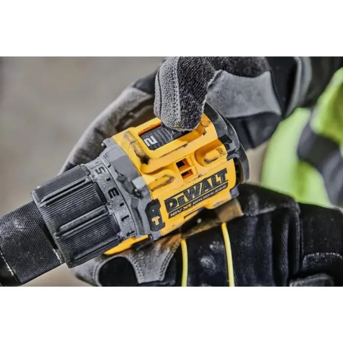 Шуруповерт DeWALT XR Li-Ion PowerStack 90 Нм, 18V 1x1.7Ah, кейс TSTAK (DCD805E1T) изображение 9