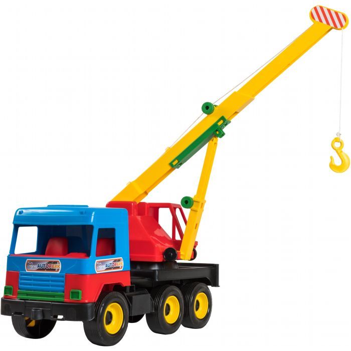 Спецтехника Tigres "Middle truck" кран желтый (39226) изображение 2