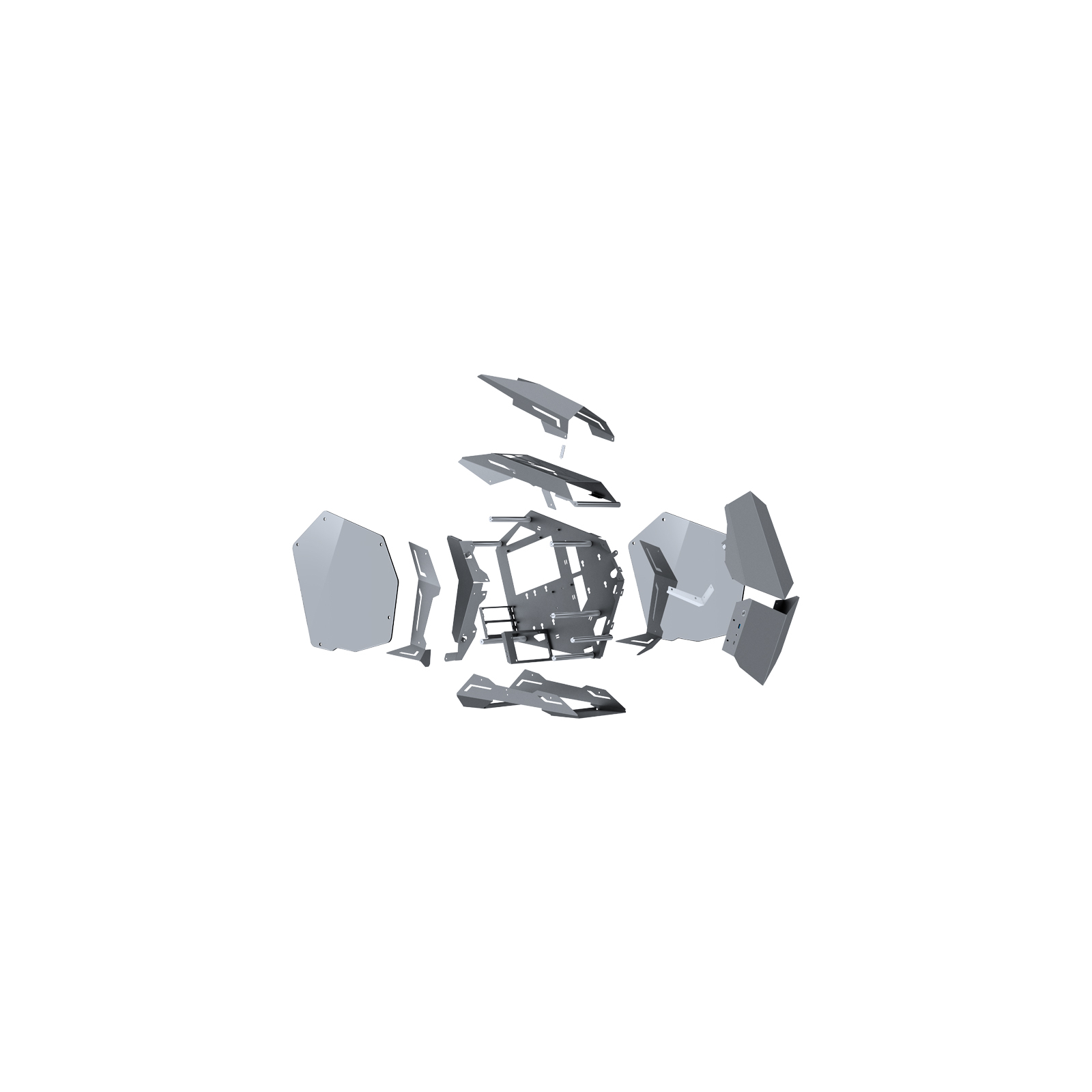 Корпус JONSBO MOD-3 mini Gray зображення 10