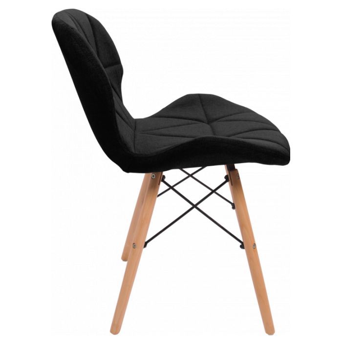 Кухонний стілець GT Racer X-D28 Plus Fabric Black зображення 3