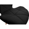 Кухонний стілець GT Racer X-D28 Plus Fabric Black зображення 8
