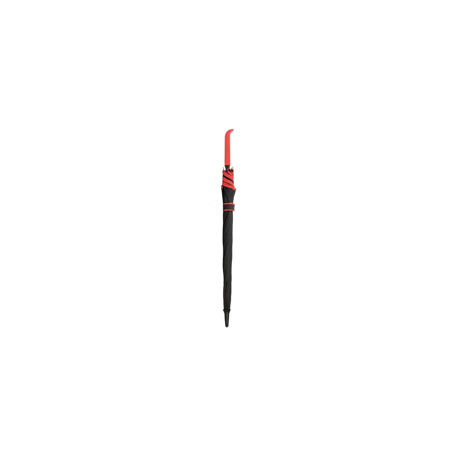 Зонт Optima Promo Next трость автомат, черно/красная (O98502) изображение 3