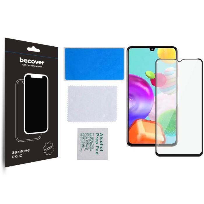 Стекло защитное BeCover Samsung Galaxy A24 4G SM-A245 Black (709083) изображение 3