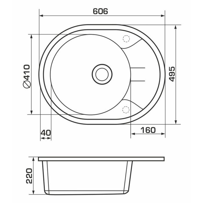 Мойка кухонная GRANADO MARBELLA white (gr2905) изображение 6