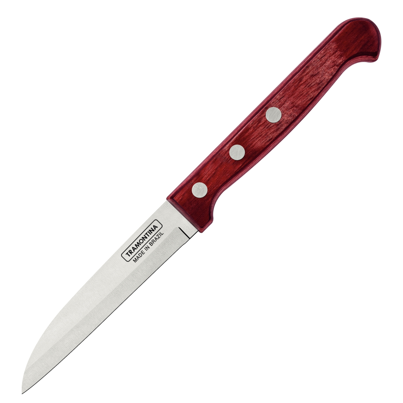 Кухонный нож Tramontina Polywood Vegetable 76 мм Червоне Дерево (21121/173)