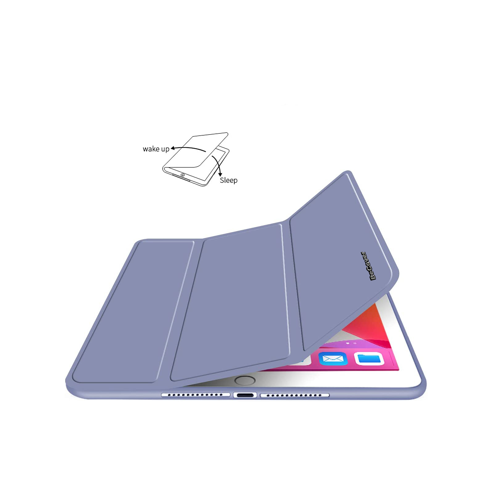 Чехол для планшета BeCover Tri Fold Soft TPU Silicone Apple iPad 10.9" 2022 Green (708520) изображение 3