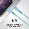 Дата кабель USB-C to USB-C 1.0m AR88 3A blue Armorstandart (ARM65292) зображення 3