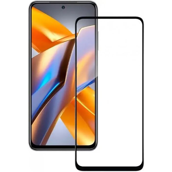 Скло захисне BeCover Poco M5s Black (709252) зображення 2