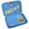 Пенал Cool For School 1 отделение с органайзером голубой (QT-5650-Blue) изображение 2