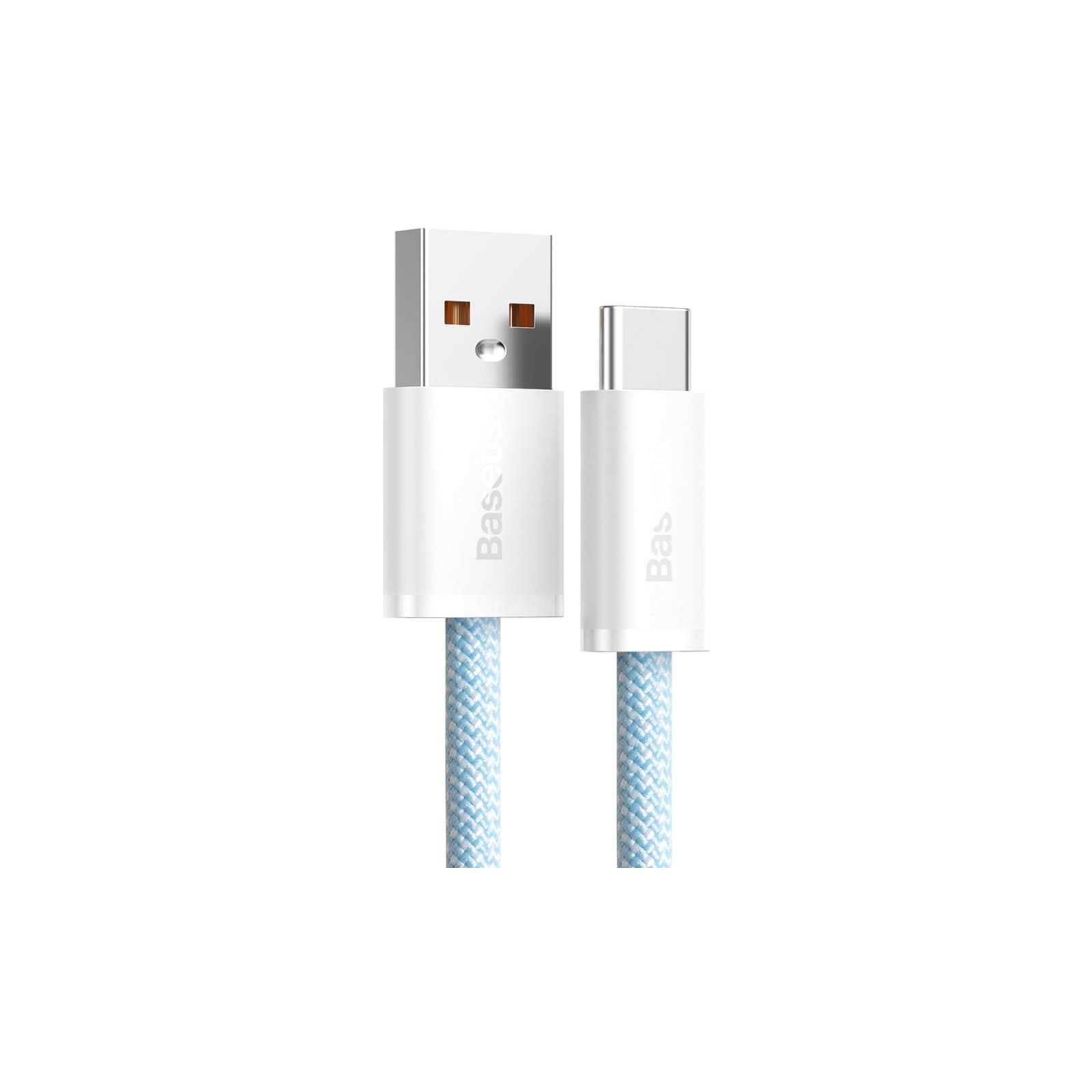 Дата кабель USB 2.0 AM to Type-C 1.0m 5A White Baseus (CALD000602) зображення 2