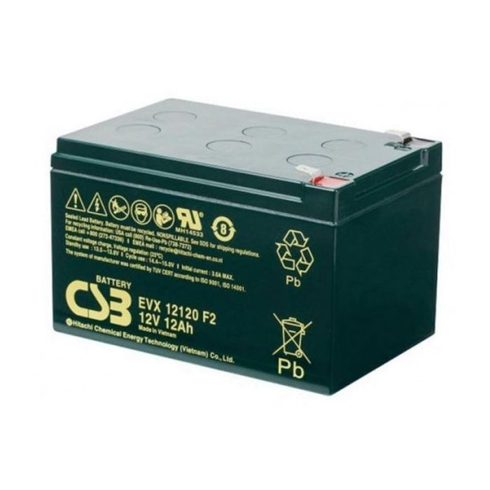 Батарея к ИБП CSB EVX12120, 12V 12Ah (EVX12120)