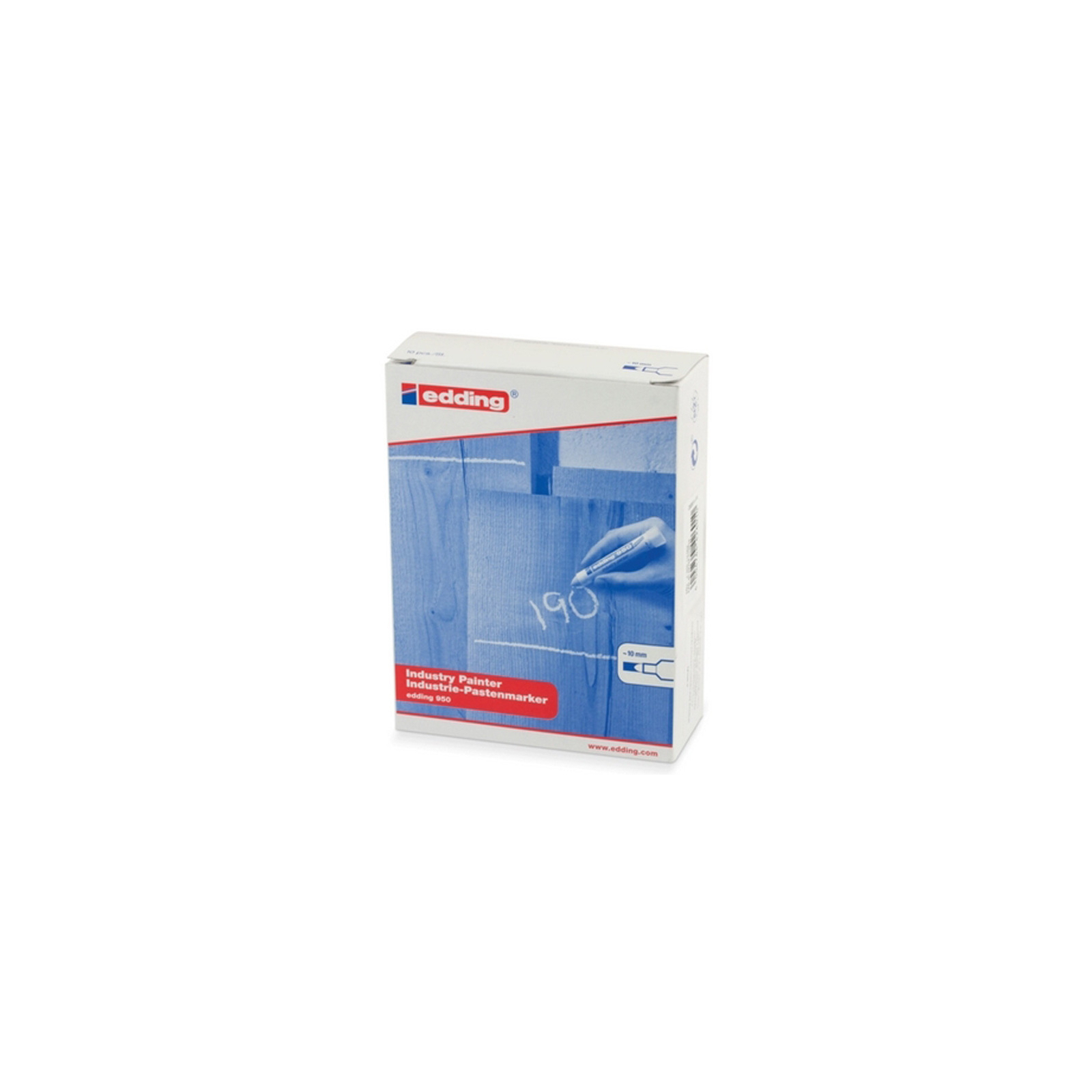 Маркер Edding Спеціальний промисловий маркер-паста Industry Painter 950 10 мм Синій (e-950/03) зображення 3
