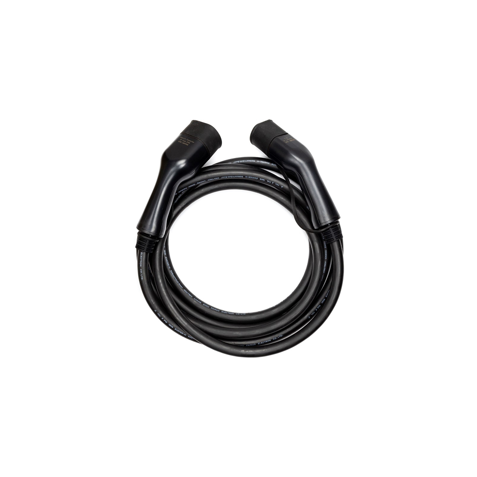 Зарядный кабель для электромобиля HiSmart Type 2, 32A, 22кВт, 3 фазный, 5м (EV200023)