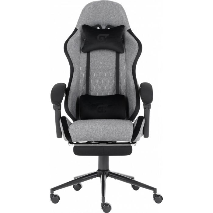 Крісло ігрове GT Racer X-2324 Black/Blue (X-2324 Fabric Black/Blue) зображення 2