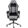 Кресло игровое GT Racer X-2324 Gray/Black (X-2324 Fabric Gray/Black Suede) изображение 2
