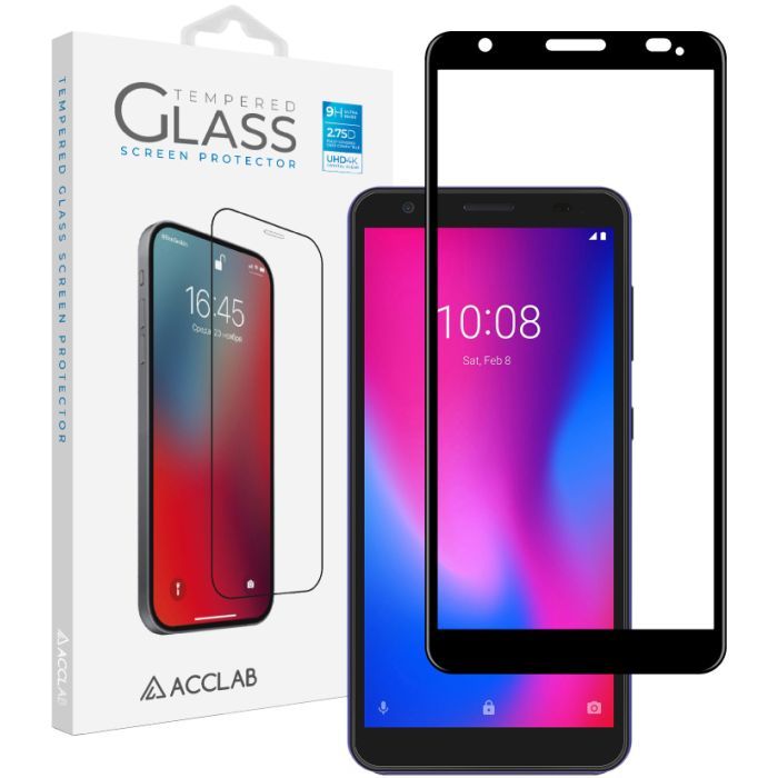 Скло захисне ACCLAB Full Glue ZTE A3 2020 (1283126508929)