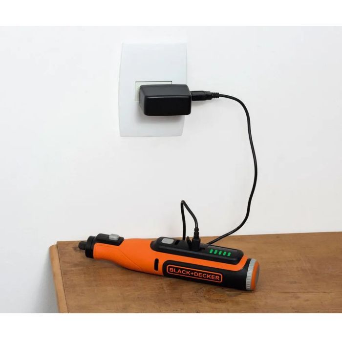 Гравер Black&Decker 29500 об/хв, 7,2V, Li-Ion 1,5Ah (BCRT8I) зображення 11