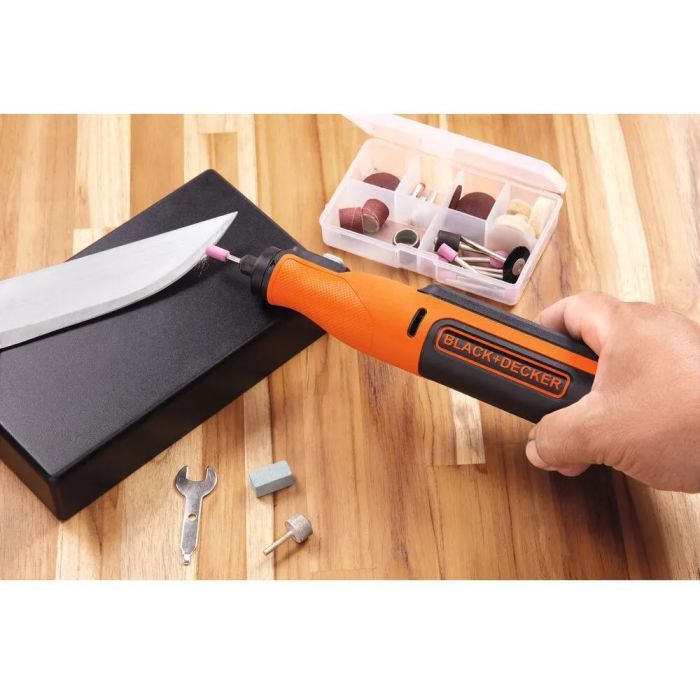 Гравер Black&Decker 29500 об/хв, 7,2V, Li-Ion 1,5Ah (BCRT8I) зображення 12
