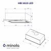 Витяжка кухонна Minola HBI 5025 I LED зображення 11
