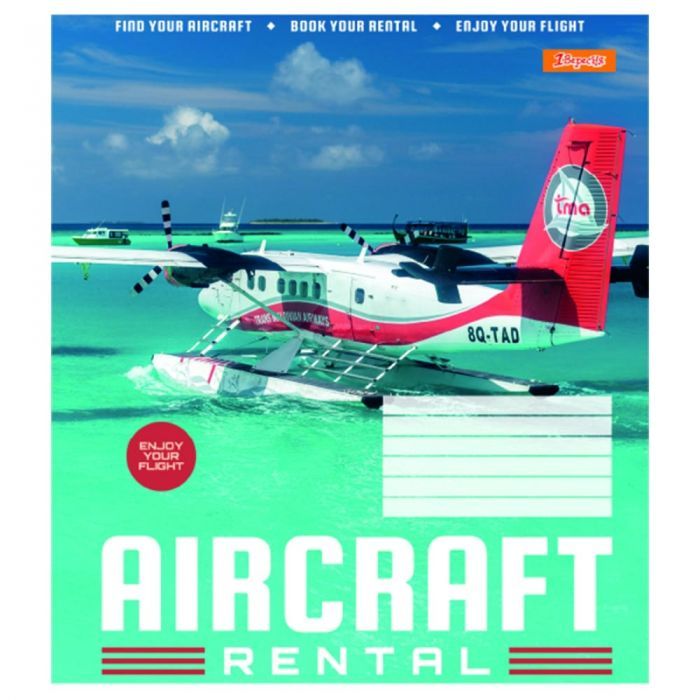 Зошит 1 вересня А5 Авіа 48 аркушів, лінія (766730) зображення 2