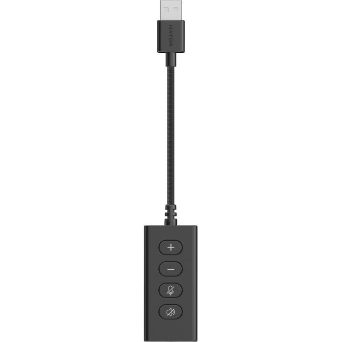 Наушники Hator Hypergang 2 USB 7.1 Black (HTA-940) изображение 7