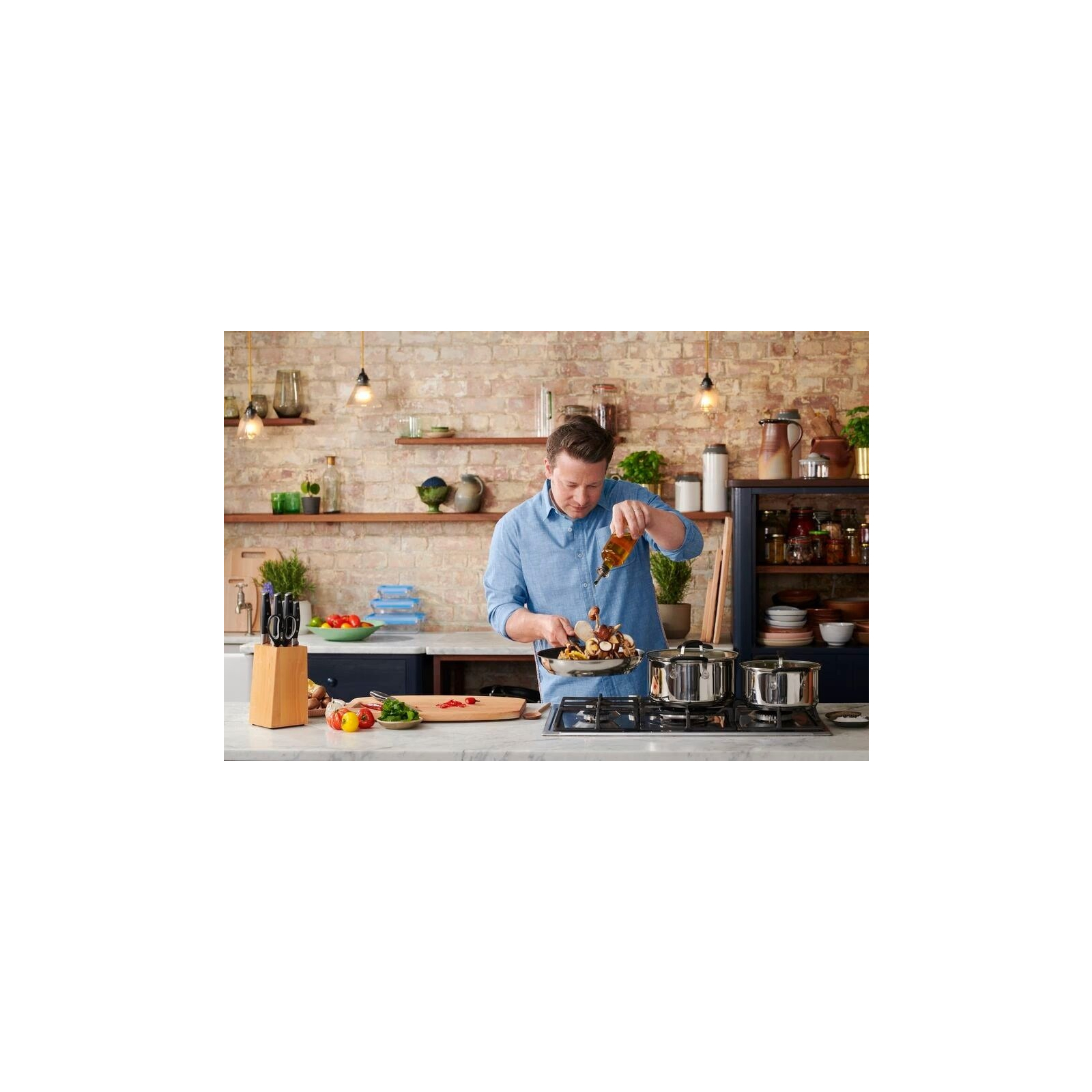 Кастрюля Tefal Jamie Oliver Home Cook 3.1 л (E3184455) изображение 6