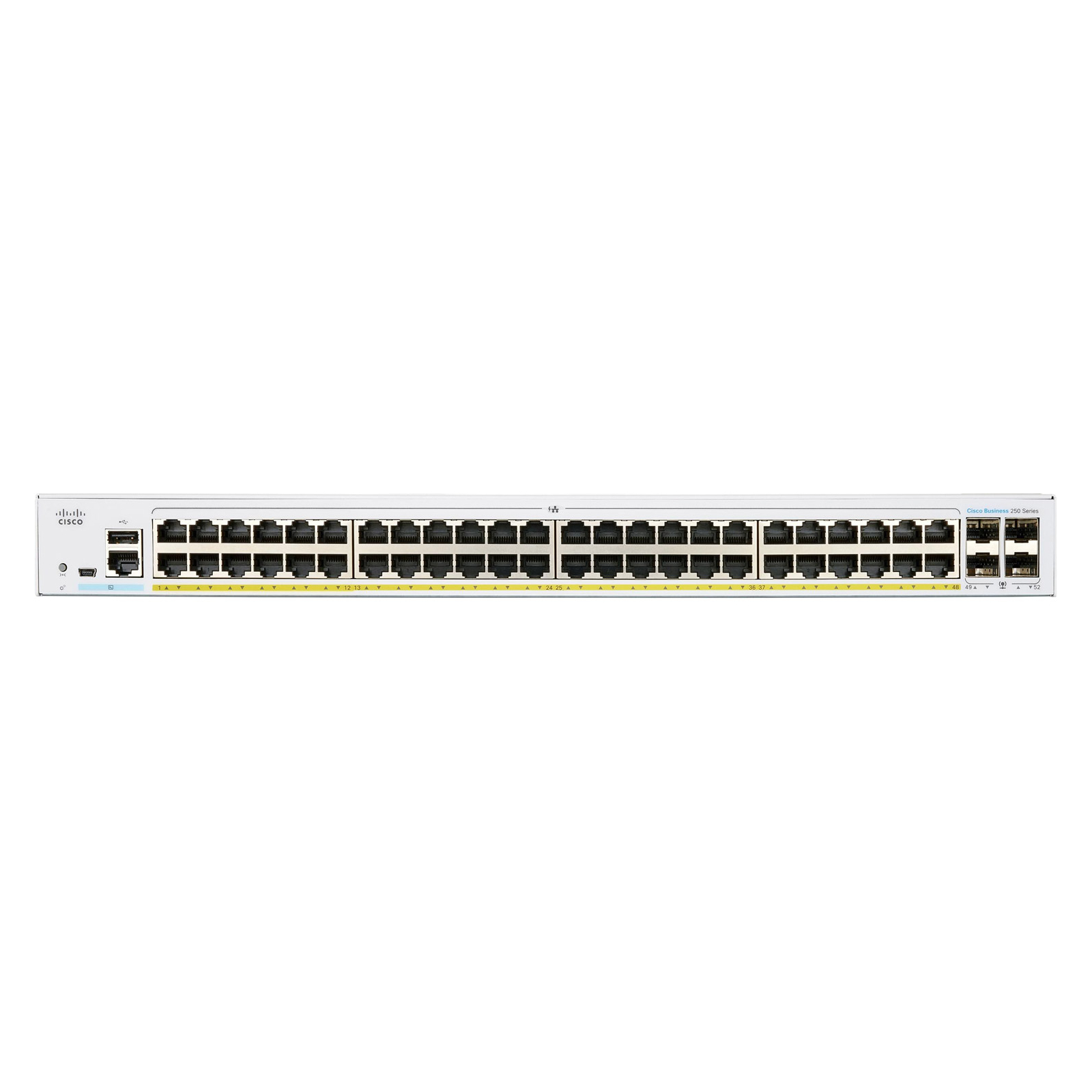Комутатор мережевий Cisco CBS250-48T-4G-EU зображення 2