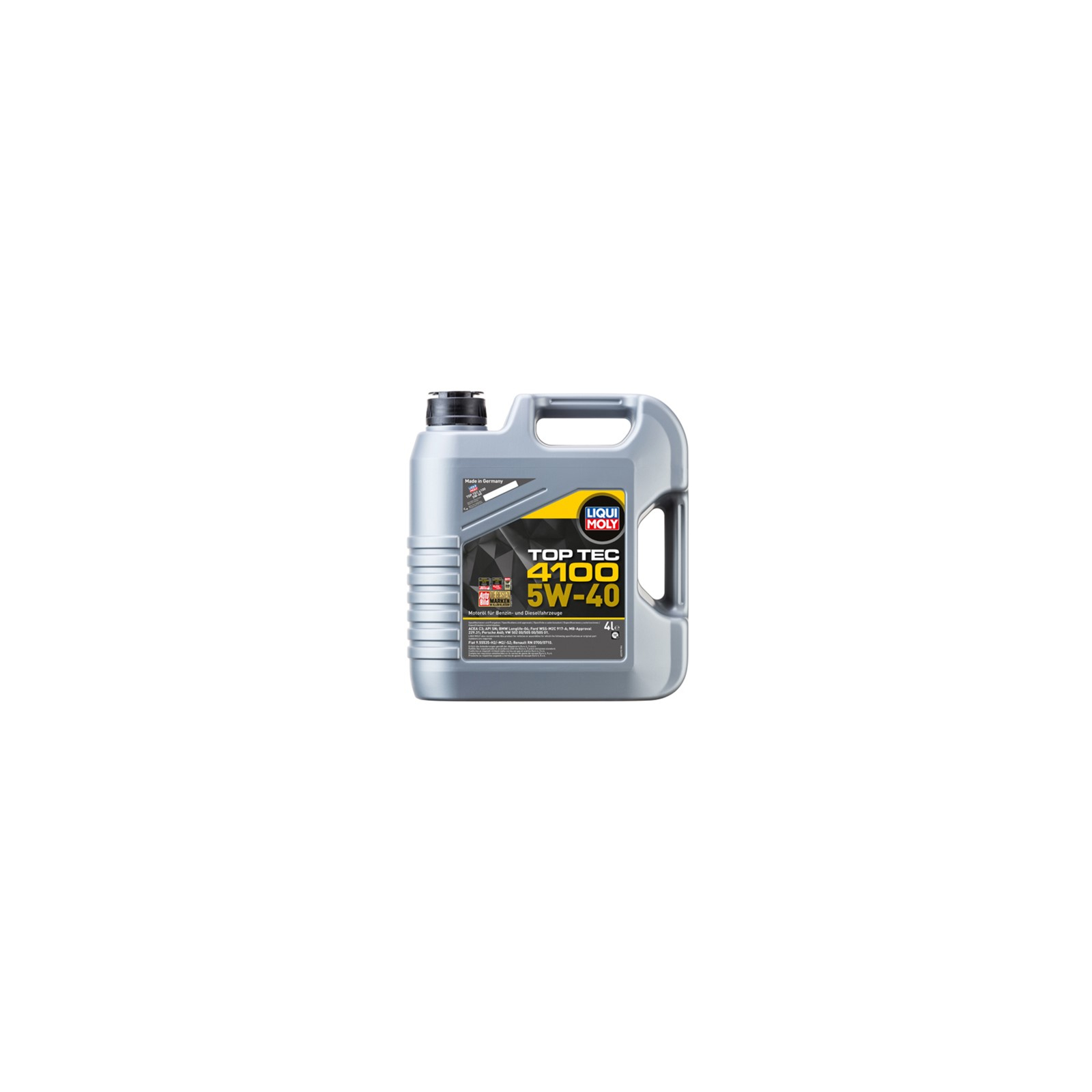 Моторное масло Liqui Moly Top Tec 4100 SAE 5W-40 4л. (2195)