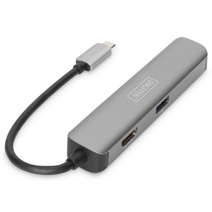 Концентратор Digitus Travel USB-C 5 Port (DA-70891) изображение 5