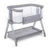 Кроватка Lionelo приставная Luna Grey Concrete (LO-LUNA GREY CONCRETE) изображение 2