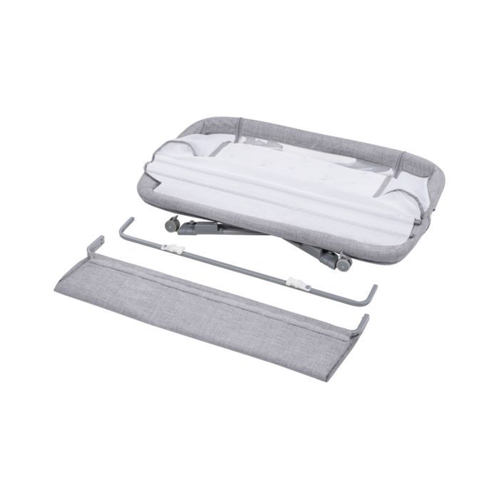 Кроватка Lionelo приставная Luna Grey Concrete (LO-LUNA GREY CONCRETE) изображение 9