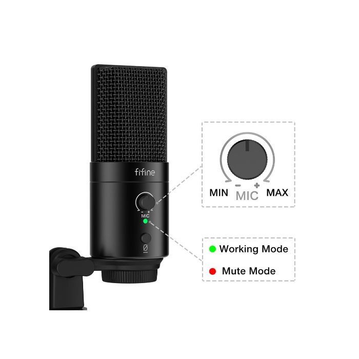 Микрофон Fifine K683A изображение 8