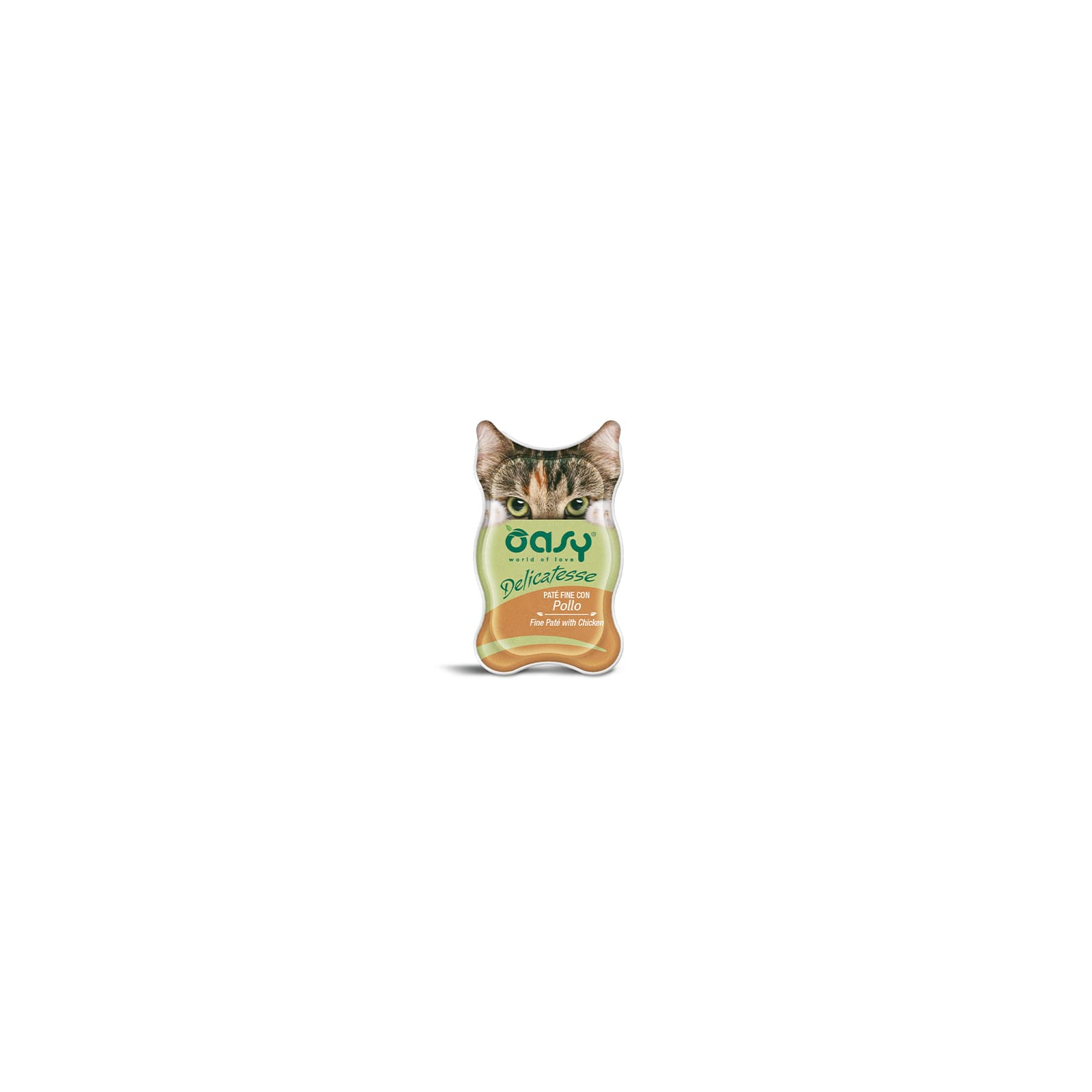 Паштет для кошек OASY Adult с курицей 85 г (8053017342207)