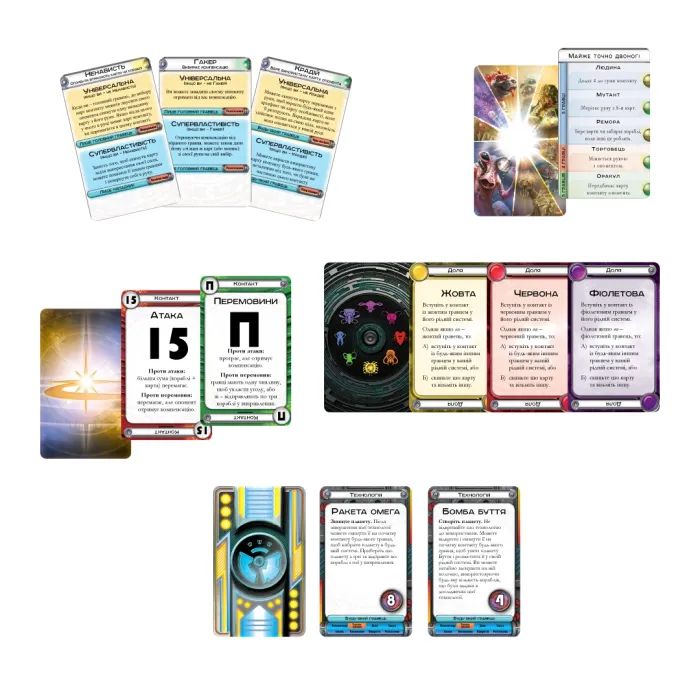 Настольная игра Ігромаг Космический Контакт (Cosmic Encounter: 42nd Anniversary Edition) украинский (FFGCE01UA) изображение 7