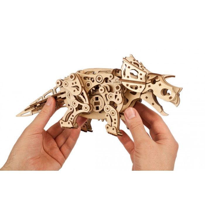Конструктор Ugears Трицератопс (6337517) изображение 7