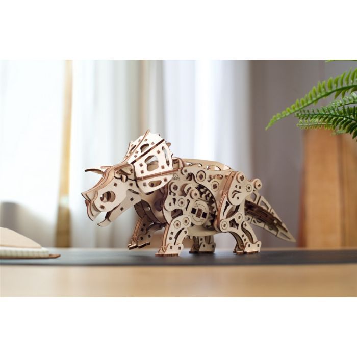 Конструктор Ugears Трицератопс (6337517) изображение 8