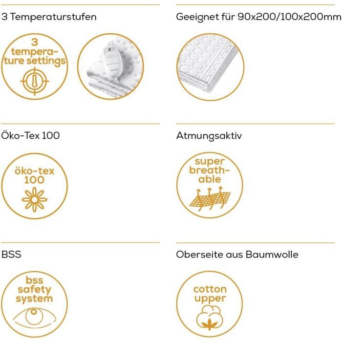 Электрическая простыня Beurer UB_30 изображение 8