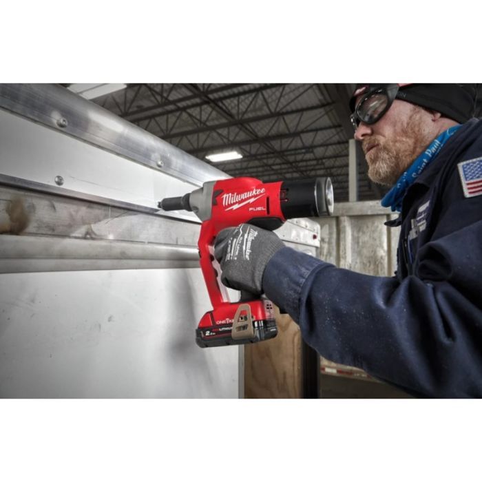 Заклепочник Milwaukee M18 ONEFPRT-0X, 4,8-7,0мм, HD кейс (без АКБ и ЗУ) (4933478601) изображение 7