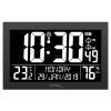 Настенные часы Technoline WS8017 Black (DAS301334)