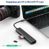 Концентратор Dynamode 7-in-1 USB-C to HDTV 4K/30Hz, 2хUSB3.0, RJ45, USB-C PD 100W, SD/MicroSD (BYL-2303) зображення 10