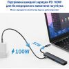Концентратор Dynamode 7-in-1 USB-C to HDTV 4K/30Hz, 2хUSB3.0, RJ45, USB-C PD 100W, SD/MicroSD (BYL-2303) зображення 8