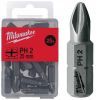 Набор бит Milwaukee PH2, 25мм, 25шт (4932399587) изображение 2