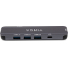 Концентратор Vinga USB-C 3.1 to HDMI+3xUSB3.0+PD100W+USB-C foldable cable (VHYC6FC) зображення 5