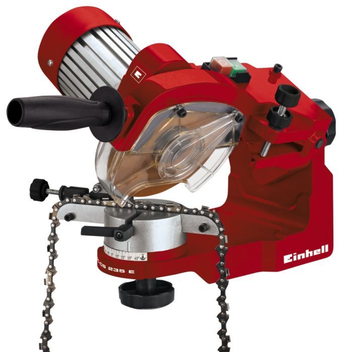 Точильный станок Einhell GC-CS 235 E для заточки цепей, 3000об/мин, диск 145х22х3.2мм (4499910)
