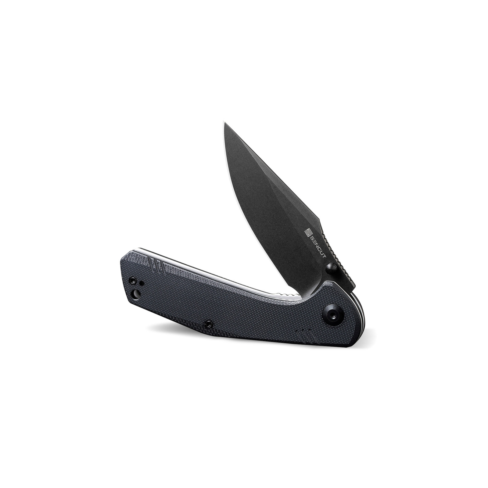 Нож Sencut Actium Blackwash Black G10 (SA02C) изображение 4